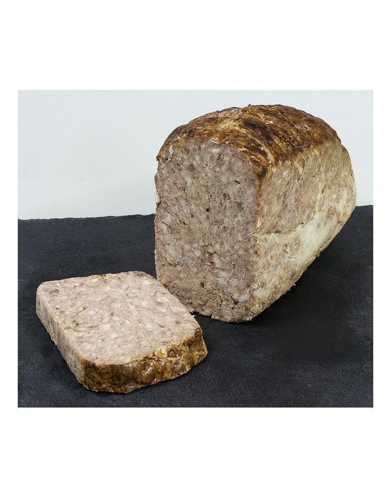 Pâté de campagne maison, terrine de campagne à l'ancienne