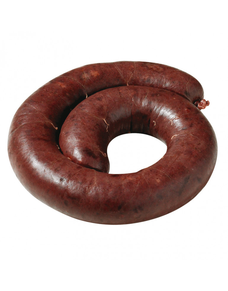 Saucisse noire boyau naturel